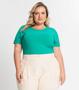 Imagem de Blusa Feminina Plus Size Secret Glam Verde