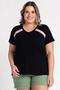 Imagem de Blusa Feminina Plus Size Visco Decote "V" - Serena