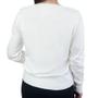 Imagem de Blusa Feminina Seiki ML Tricot Branco - 83035