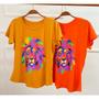 Imagem de Blusa feminina t-shirt leâo colors moda fashion