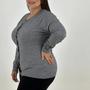 Imagem de Blusa feminina tricot city lady plus 658093