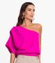 Imagem de Blusa Feminina Um Ombro Só Crepe Light Endless Rosa