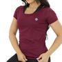 Imagem de Blusa Fitness Dry Fit Feminina Academia Treino Furadinha