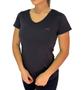 Imagem de Blusa Fitness Feminina Dry UV50+ Poliamida Decote V