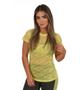 Imagem de Blusa Flame Tela Transparente Gola U Feminina