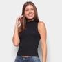 Imagem de Blusa Hering Gola Alta Canelada Feminina