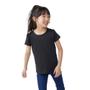 Imagem de Blusa Hering Kids Básica Infantil Menina Gola Redonda Preto