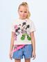 Imagem de Blusa Infantil Anime Verão Mickey e Minnie Disney