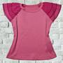 Imagem de Blusa Infantil Babadinho Tule Blusinha Menina