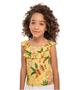 Imagem de Blusa Infantil Ciganinha Tropical Trick Nick Amarelo