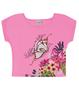 Imagem de Blusa Infantil Feminina Borboleta Rovitex Kids