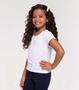 Imagem de Blusa Infantil Feminina Canelada Trick Nick Branco