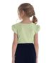 Imagem de Blusa Infantil Feminina Cotton Leve Trick Nick Verde