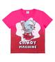 Imagem de Blusa Infantil Feminina Em Meia Malha Rovi Kids Rosa