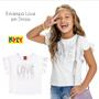 Imagem de Blusa Infantil Feminino em Cotton Love Strass Kyly