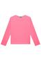 Imagem de Blusa Infantil Kukie Inverno Canelada Rosa Neon