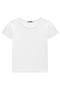 Imagem de Blusa Infantil Kukie Verão Canelada Off White