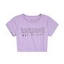 Imagem de Blusa infantil manga curta cropped awesome young class ref:25567 12/18