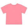 Imagem de Blusa Infantil Manga Curta Rosa Brilho Animais Good Times Up Baby