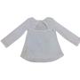 Imagem de Blusa infantil manga longa brilho Mon Sucrê off white