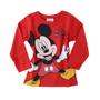 Imagem de Blusa Infantil Masculina Brandili Mickey Mouse Vermelha 5509