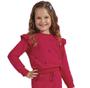 Imagem de Blusa Infantil Menina em Molecotton Peluciado com Detalhes