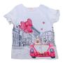 Imagem de Blusa Infantil Menina Mily Cachorrinhos