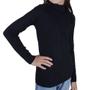 Imagem de Blusa Infantil Menina Pixe Love Tricot Preta - 810026