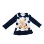 Imagem de Blusa Infantil Menina Ursinho 