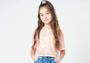 Imagem de Blusa Infantil Top + Sobreposição Vic Vicky 51431