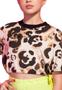 Imagem de Blusa Juvenil Estampado Animal Print Perfumaria