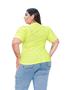 Imagem de Blusa laise plus size manga curta bufante moda feminina casual