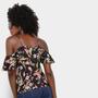 Imagem de Blusa Lily Fashion Floral Babado Feminina