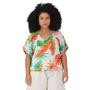 Imagem de Blusa Malwee Estampada Plus Size