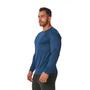 Imagem de Blusa Manga Longa Dry Fit Masculino Manga Longa Camiseta Esportiva Academia Treino Corrida Trabalho
