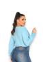 Blusa Manga Longa Plus Size Social Executiva SKU:BMLP19 - R.S MODAS Imagem de Blusa Manga Longa Plus Size Social Executiva SKU:BMLP19