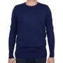 Imagem de Blusa Masculina Broken Rules By Mooncity Tricot Azul Marinho - 590155