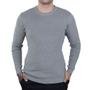 Imagem de Blusa Masculina Broken Rules Sueter Tricot Cinza - 590190