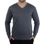 Imagem de Blusa Masculina Broken Rules Tricot Cinza - 590159