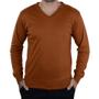 Imagem de Blusa Masculina Broken Rules Tricot Marrom - 590159