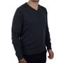 Imagem de Blusa Masculina Docthos Sueter Tricot Slim Cinza - 766949