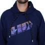 Imagem de Blusa Masculina Hawaiian Dreams Moletom Raglan Pola Azul Marinho - 8086A