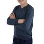 Imagem de Blusa Masculina Infanto Juvenil Ogochi Slim Tricot Azul