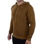 Imagem de Blusa Masculina King&Joe Tricot Com Capuz Slim Ocre - TC2200