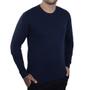 Imagem de Blusa Masculina Ogochi Sueter Tricot Slim Marinho - 0055