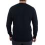 Imagem de Blusa Masculina Ogochi Sueter Tricot Slim Preta - 00551