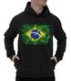 Imagem de Blusa Moletom 484 Brasil Bandeira Nação Brasileira Seleção Futebol Copa Time