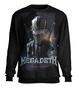 Imagem de Blusa Moletom Banda Rock Megadeth Skull Cvaveira Agasalho Flanelado