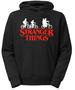 Imagem de Blusa moletom canguru com capuz stranger things preto tamanho g