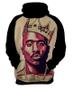 Imagem de Blusa Moletom Canguru Rapper Tupac 1_x000D_